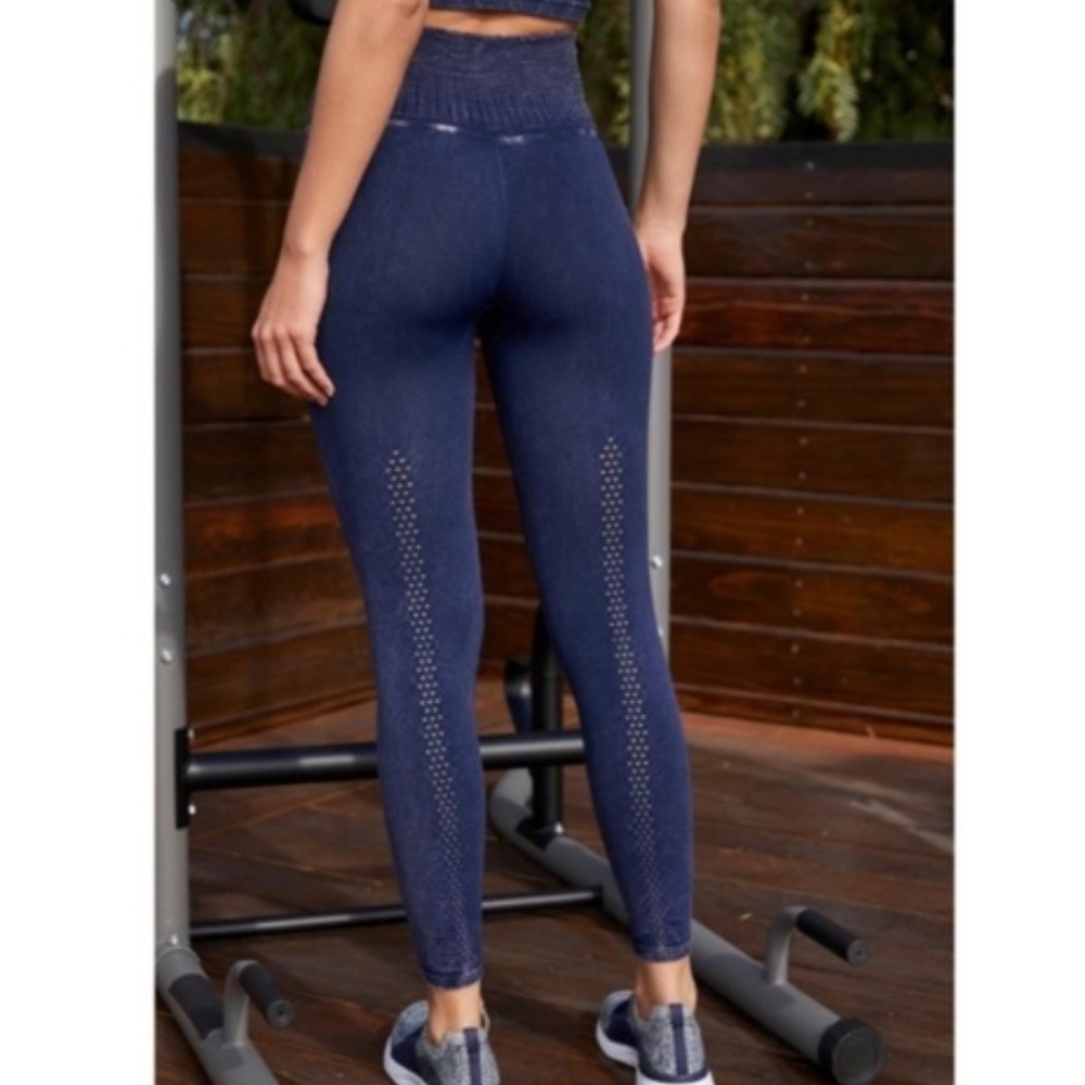 NWOT Free People High Waist Crop Shanti Leggings - Picture 6 of 8